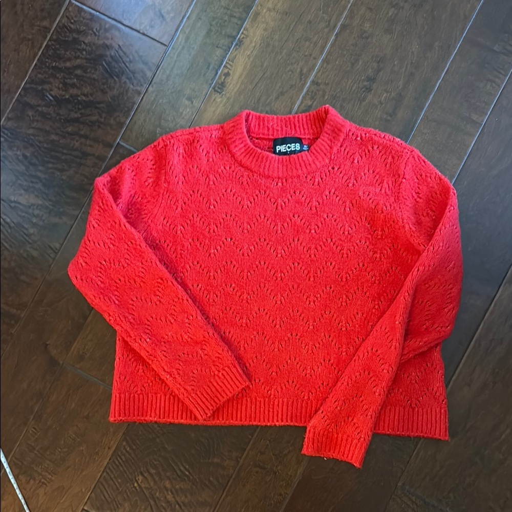 Women's Red Sweater